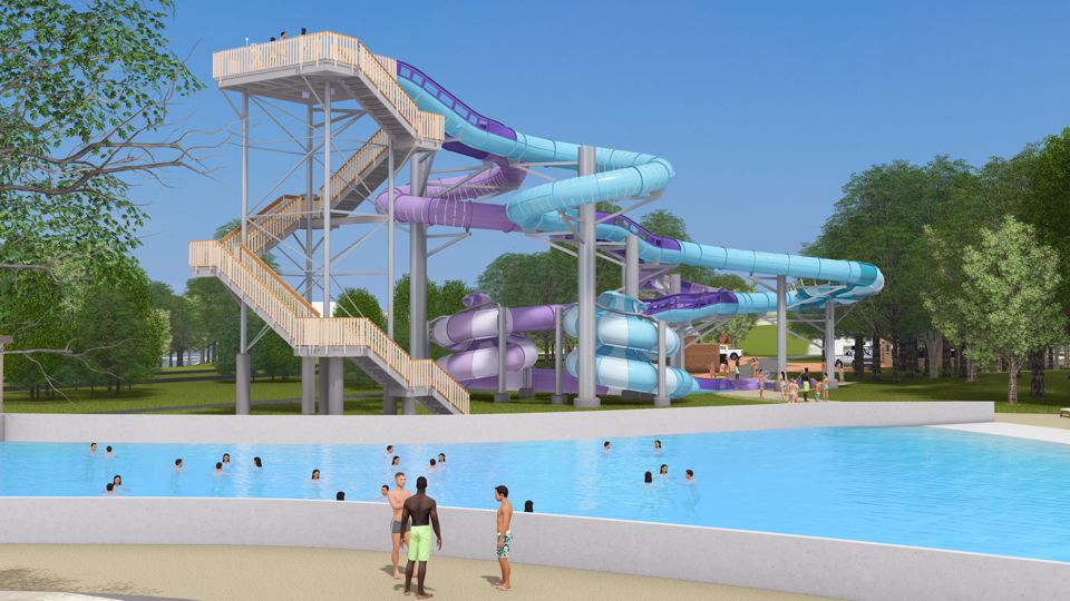 Rendering of New Racing Tubeslides