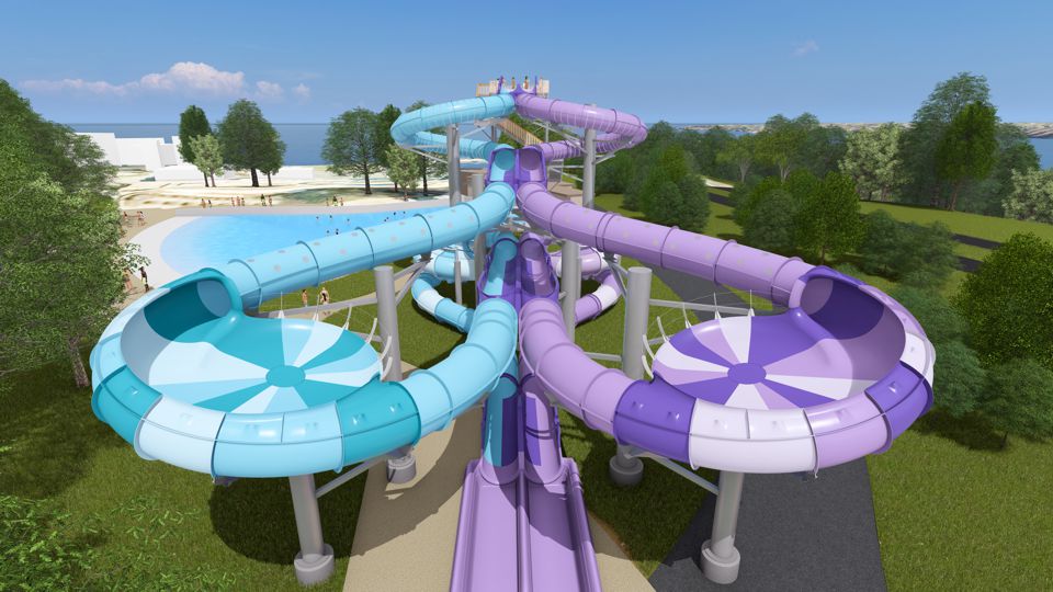 Rendering of New Racing Tubeslides